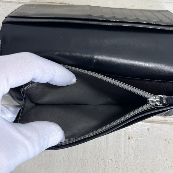 Chanel Black Embossed Lambskin Wallet ✅ COA Included - Picture 10 of 16